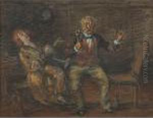 Scene From Act One Of 'please Help Emily' At The Old Lyceum Theatre