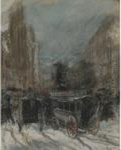 Fifth Avenue by Everett Shinn
