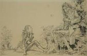 The Old Philosopher by Everett Shinn