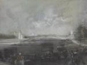 Alexander Bridge, Paris by Everett Shinn