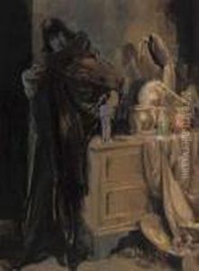The Golden Lancet by Everett Shinn