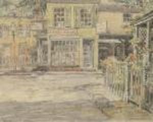 Country Street by Everett Shinn