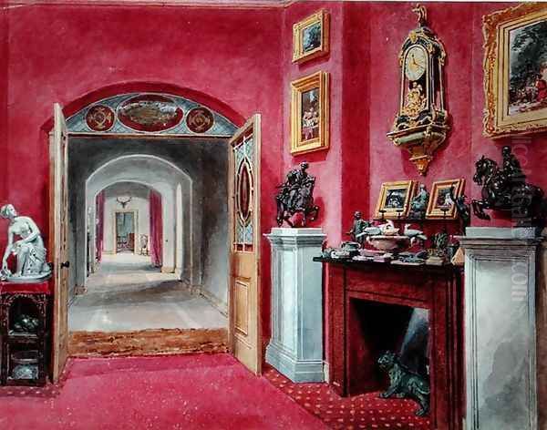 The Ante Room to the Hall, Rempstone Hall, Nottinghamshire - view 1