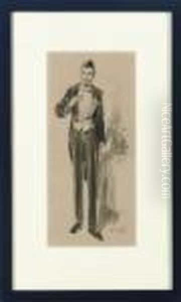 Man With Goatee Wearing Tuxedo - view 1