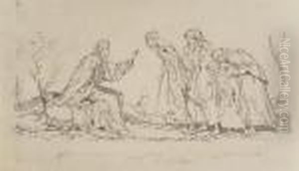 Christ Healing The Sick - view 1