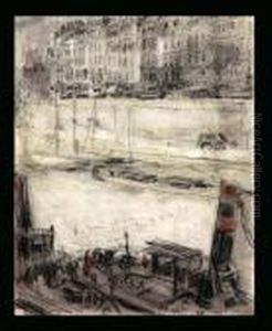 Pont Neuf by Everett Shinn