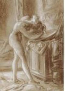 Girl At Her Toilet by Everett Shinn