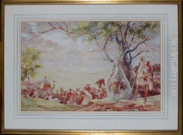 Flight Into Egypt, Illustration From - view 1