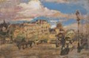 City Scene by Everett Shinn