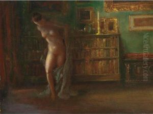 Interior Scene With Nude by Everett Shinn