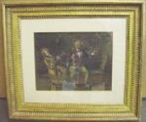 Scene From Act One Of 'please Help Emily', At The Old Lyceumtheatre