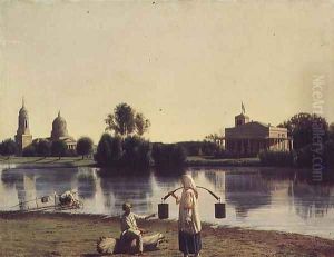 View of Lake Moldino in the Islands, 1844