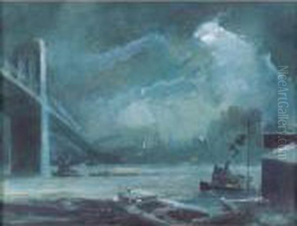 East River Bridge - view 1
