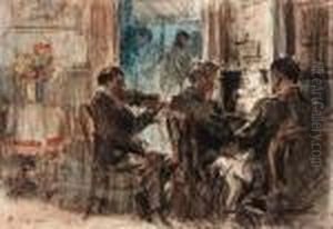 Musicians by Everett Shinn