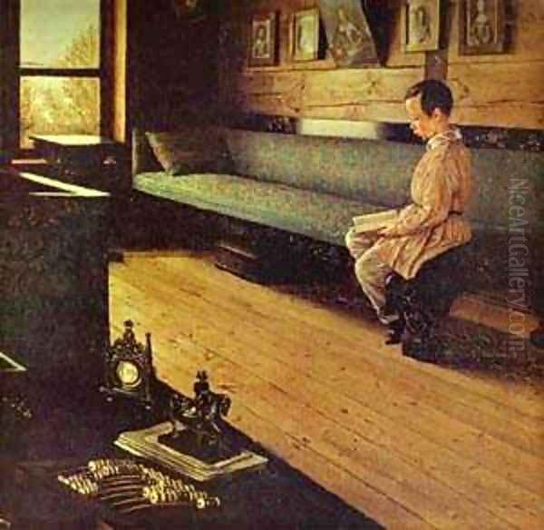Study Of The House In The Ostrovky Esate Detail 1844 - view 1