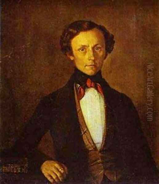 Portrait Of Va Preobrazhensky 1850s - view 1