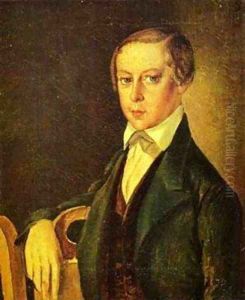 Portrait Of Ai Pozdeyev 1840s-1850s