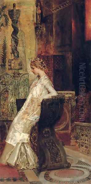 Amor sacro (sacred love) by Giulio Artistide Sartorio