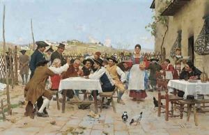 The winning hand by Raffaelo Sorbi