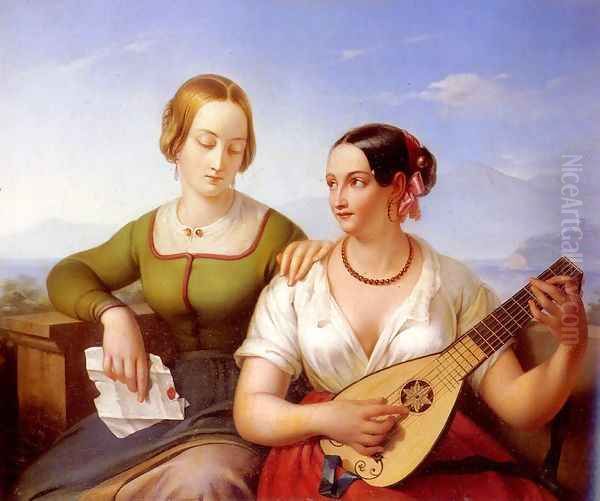 The Lute-Player - view 1