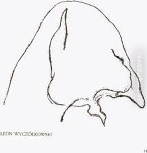 Leon Wyczolkowski by Kazimierz Sichulski