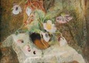 Martwa Natura Kwiatowa We Wnetrzu Martwa Natura Kwiatowa We Wnetrzu