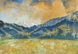 Pejzaz (zakopane) by Kazimierz Sichulski