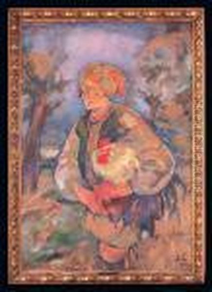 Kobieta Z Kogutem, 1924 R. - view 1