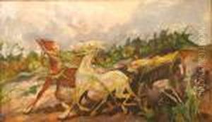Zaprzeg by Kazimierz Sichulski