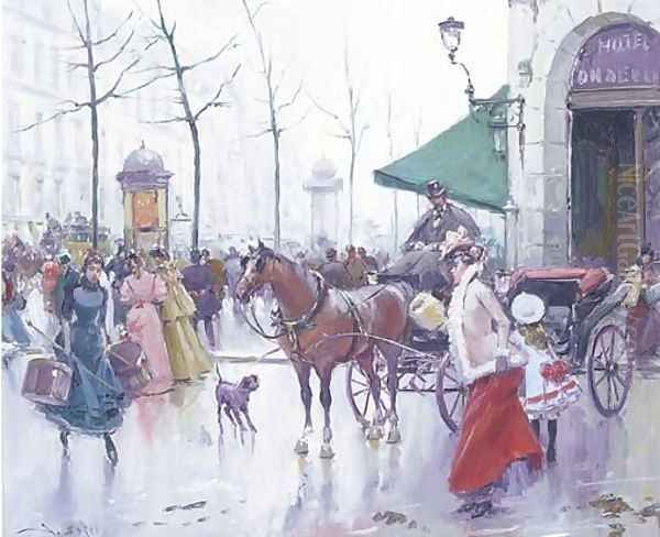 A Parisienne departure - view 1
