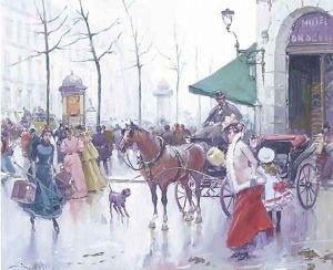 A Parisienne departure by Joan Roig Soler