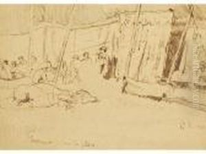 'envermen Sur La Place' by Walter Richard Sickert