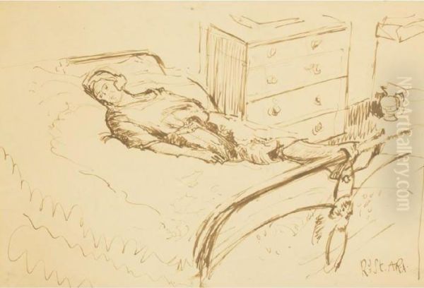 A Study Of A Lifeless Woman - view 1