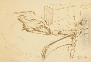 A Study Of A Lifeless Woman by Walter Richard Sickert