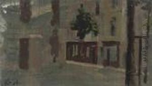 Sickert, A.r.a. St Remy, Dieppe Signed With Initials 'rd.st.' by Walter Richard Sickert