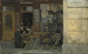 Cafe In Dieppe by Walter Richard Sickert