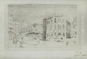 Venice The Rialto And Thepalazzo Dei Camerlenghi
