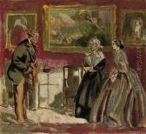The Housekeeper's Niece (after John Gilbert) by Walter Richard Sickert