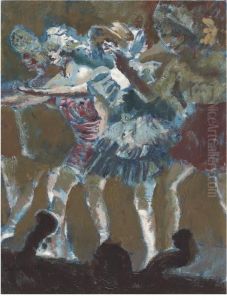 The Plaza Tiller Girls by Walter Richard Sickert