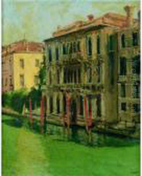Vue Du Palazzo Montecuccoli, Dit Aussi Palais Polignac,venise - view 1