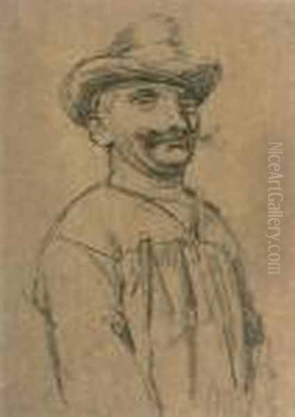 A Gondolier (front View) - view 1