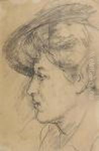 Portrait Of A Woman's Head (purported To Be The Artist's First Wife) Portrait Of A Woman's Head (purported To Be The Artist's First Wife)