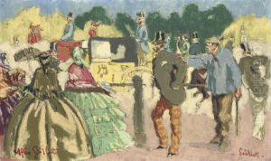 The Two Lags (after John Gilbert) by Walter Richard Sickert
