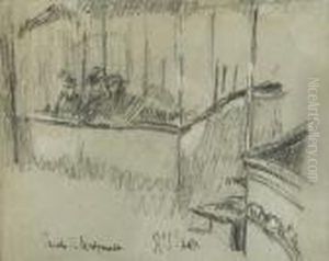 Study For 'theatre De Montmartre' by Walter Richard Sickert