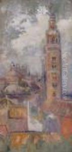 Campanile- Santa Maria Della Salute, Venice by Walter Richard Sickert