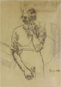 Study Of A Woman by Walter Richard Sickert