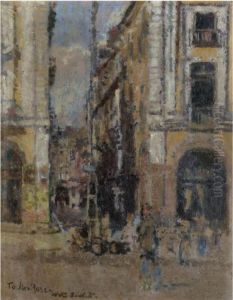 Les Arcades, Dieppe by Walter Richard Sickert