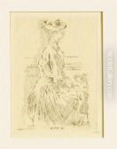 Kitty K., Red Lion Square (the Large Plate) (bromberg 164) by Walter Richard Sickert
