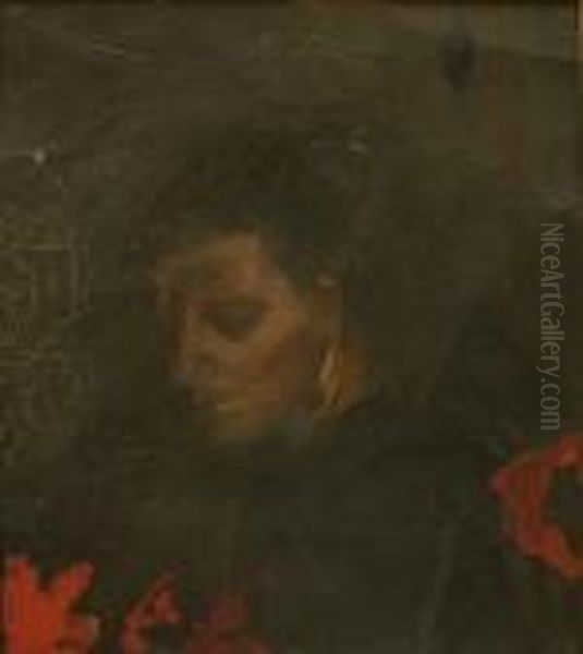 Pensive Moment - Bust Portrait' - view 1