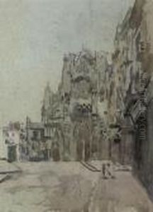 The Facade Of St Jacques
